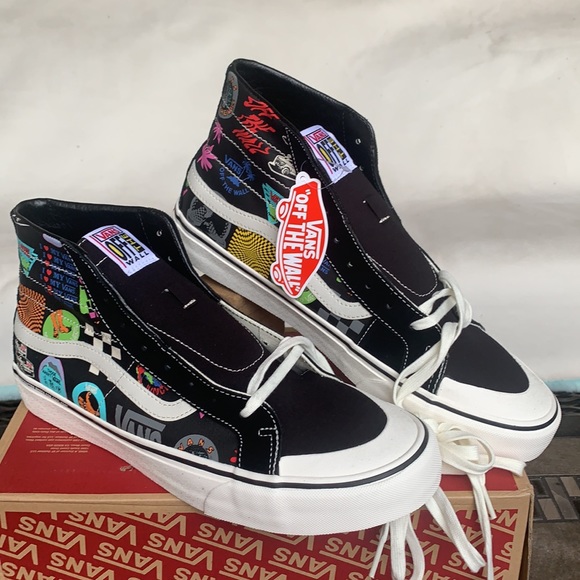 VANS SK8-Hi DECON V66 Black/Multi men’s - Picture 1 of 16